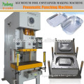 Aluminum airline food mess tin production line making machine with automatic lubricating feeder